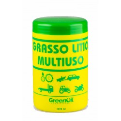 GRASSO AL LITIO MULTIUSO 1000ML BARATTOLO GREENOIL