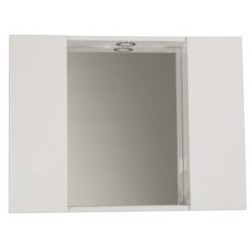 SPECCHIERA DA BAGNO 2 ANTE LISCIA MOD 372SRL 81LX16PXH60...