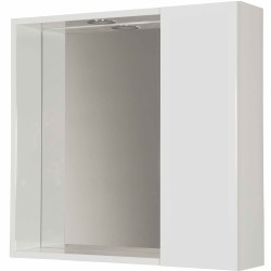 SPECCHIERA DA BAGNO 1 ANTA DX LISCIA MOD 371DSRL...